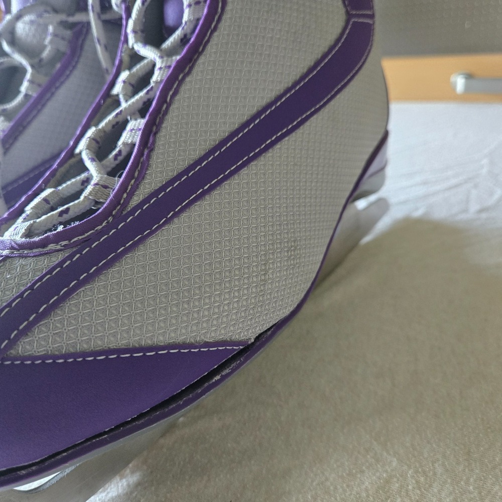 Figure Ice Skates Women's Size 9 Purple and Gray - Picture 14 of 16